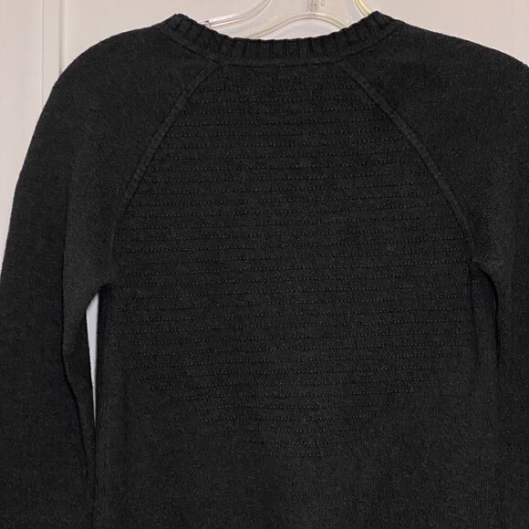 Lululemon Reversible Still Lotus Sweater Gray XS - Picture 8 of 14
